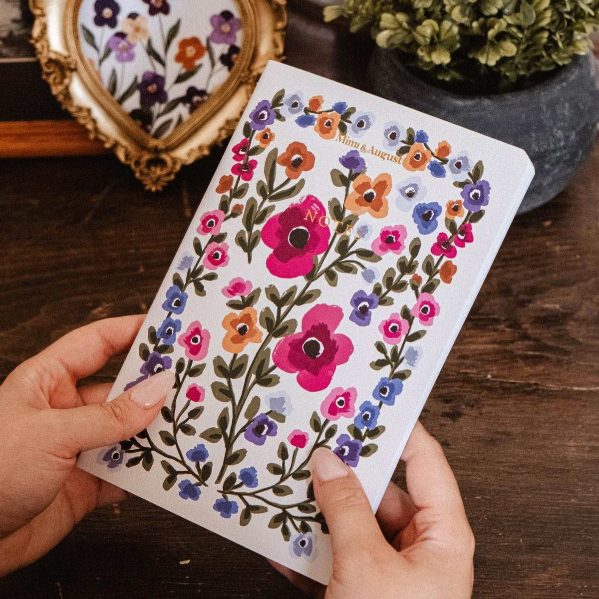 Carnet ligné Bouquet 5,5 x 8,5 po