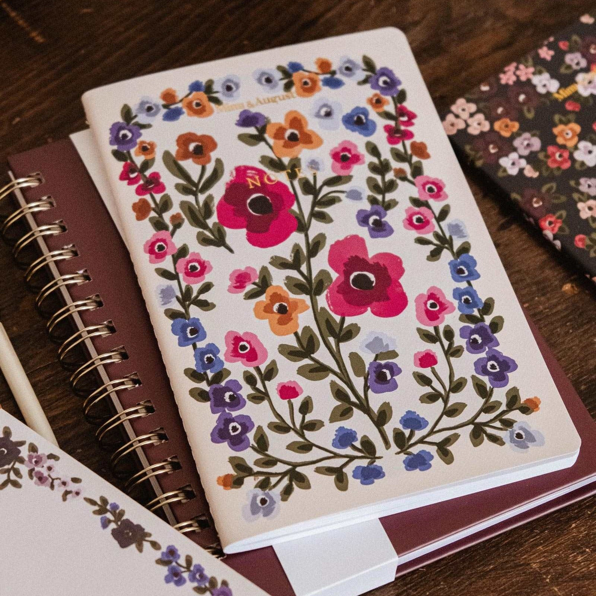 Carnet ligné Bouquet 5,5 x 8,5 po