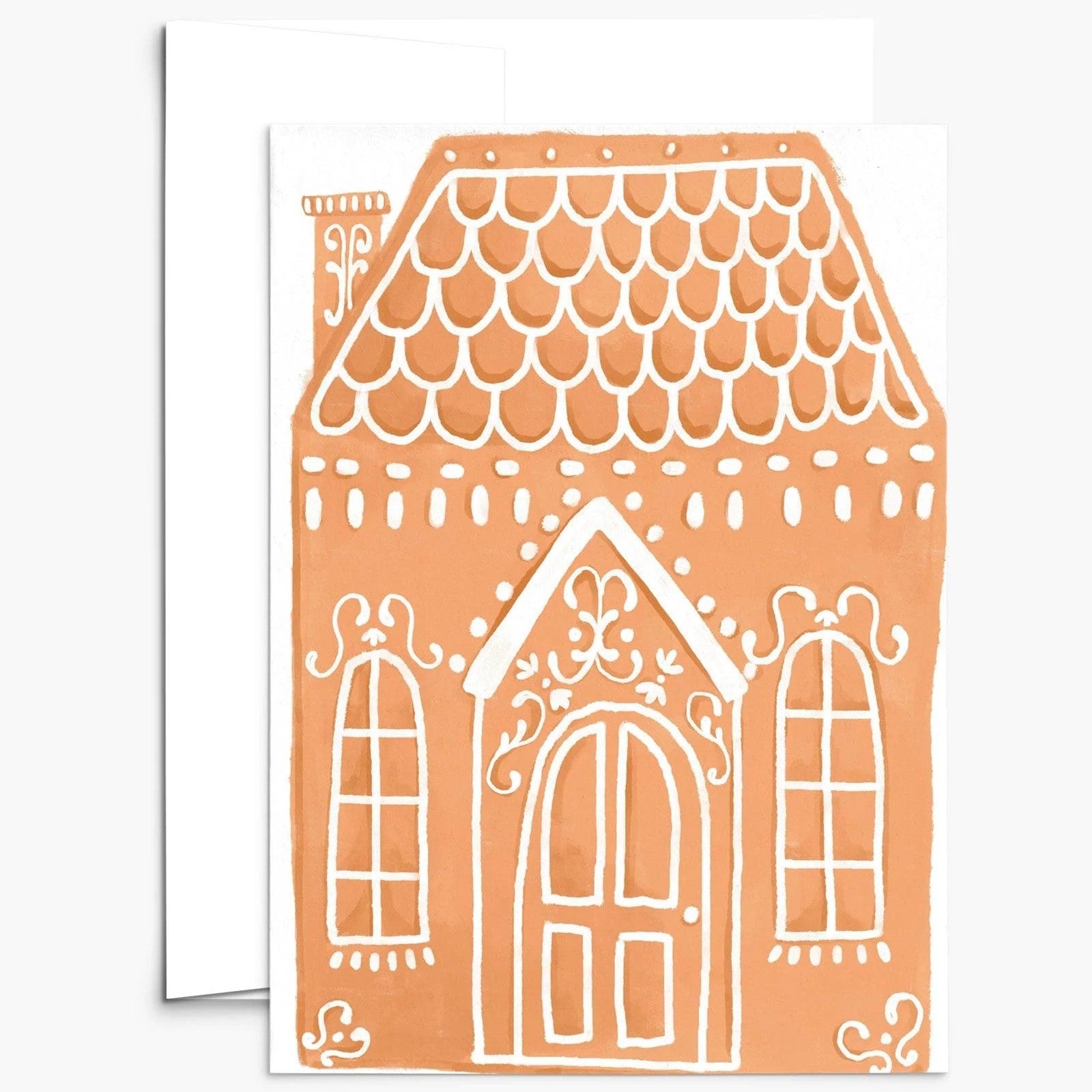 Enchanted Gingerbread House - Christmas Greeting Card