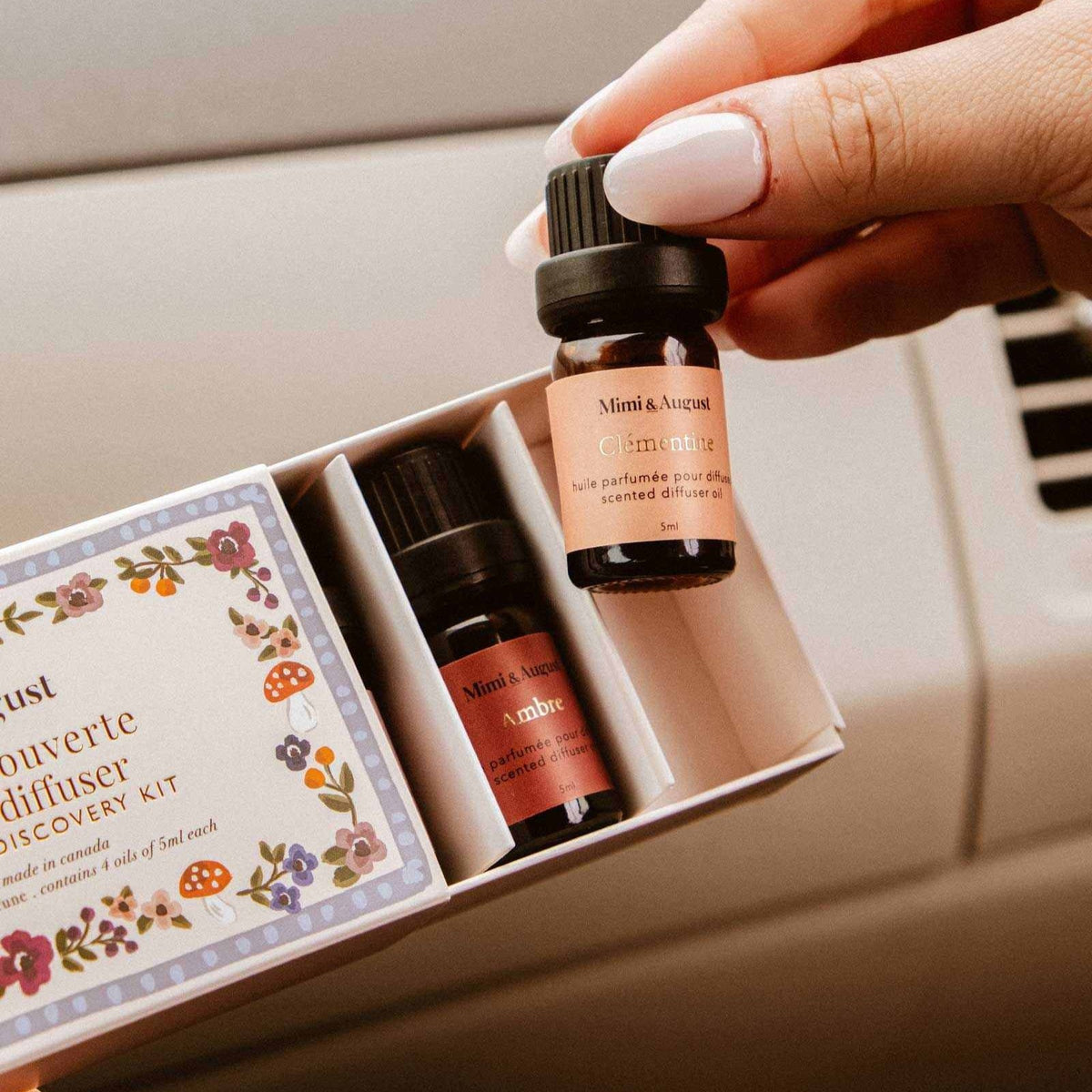 Coffret découverte d'huiles parfumées Automne/Hiver