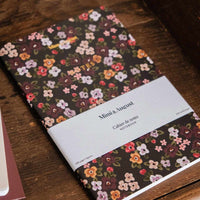 Carnet ligné Champs de fleurs 5,5 x 8,5 po