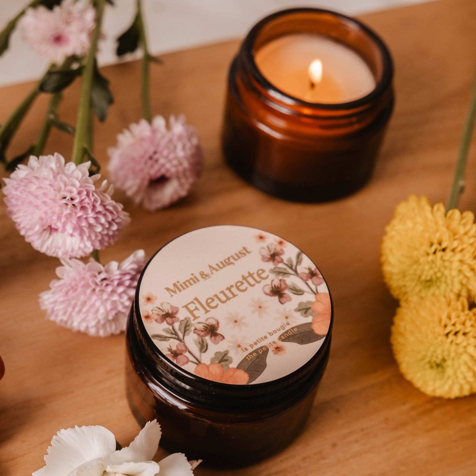 Reusable Candle - Fleurette 2oz