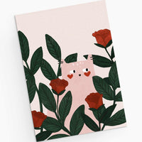 Carte de vœux Lovey Dovey 5x7 pouces