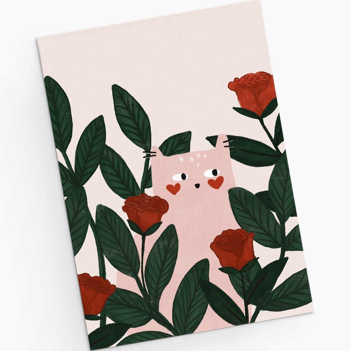 Carte de vœux Lovey Dovey 5x7 pouces