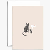 Carte de vœux Amour maternel 12,7 x 17,8 cm