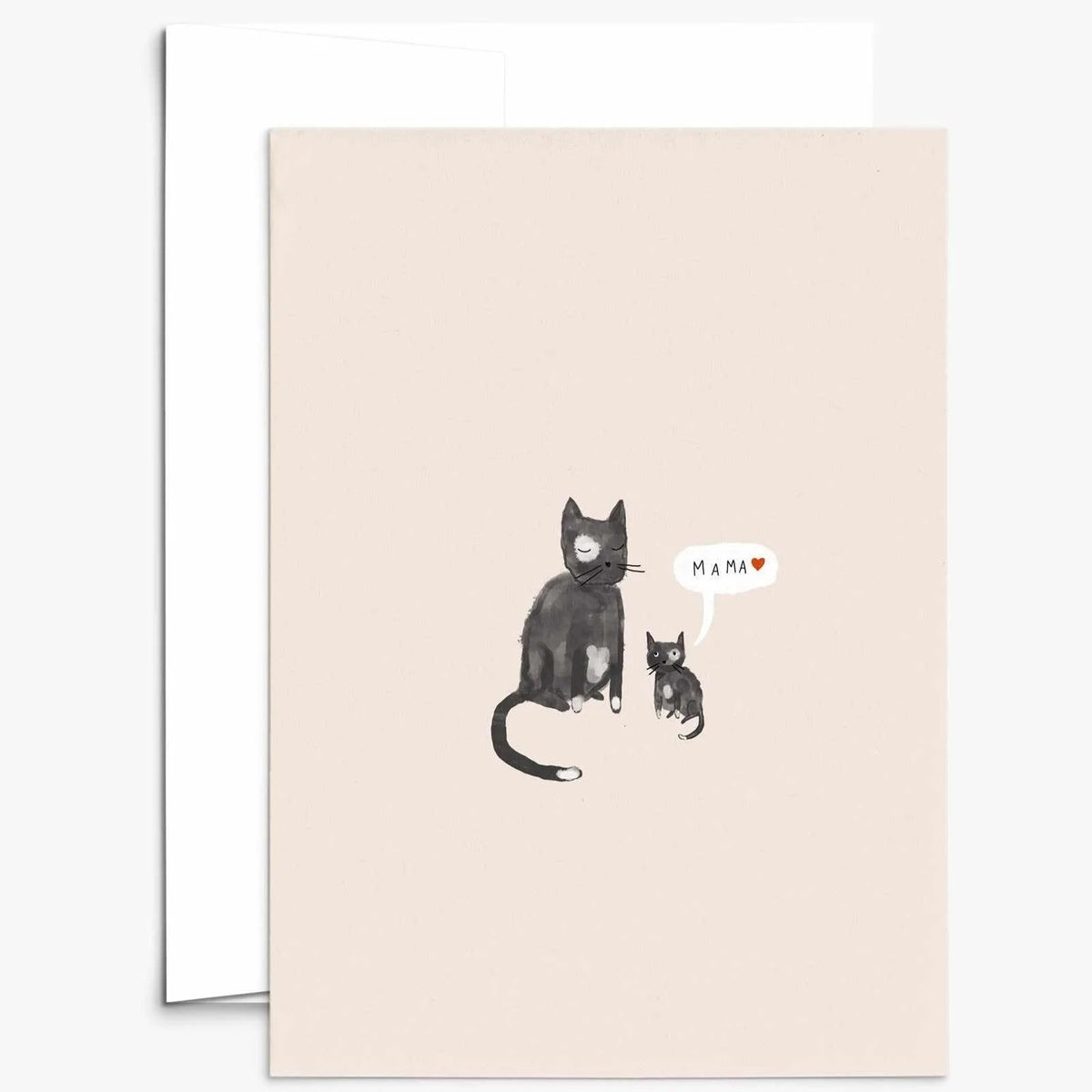 Carte de vœux Amour maternel 12,7 x 17,8 cm