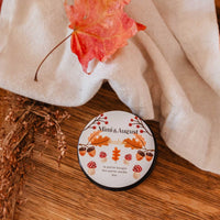 Bougie réutilisable - Ambre 2 oz
