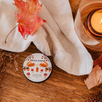 Bougie réutilisable - Ambre 2 oz
