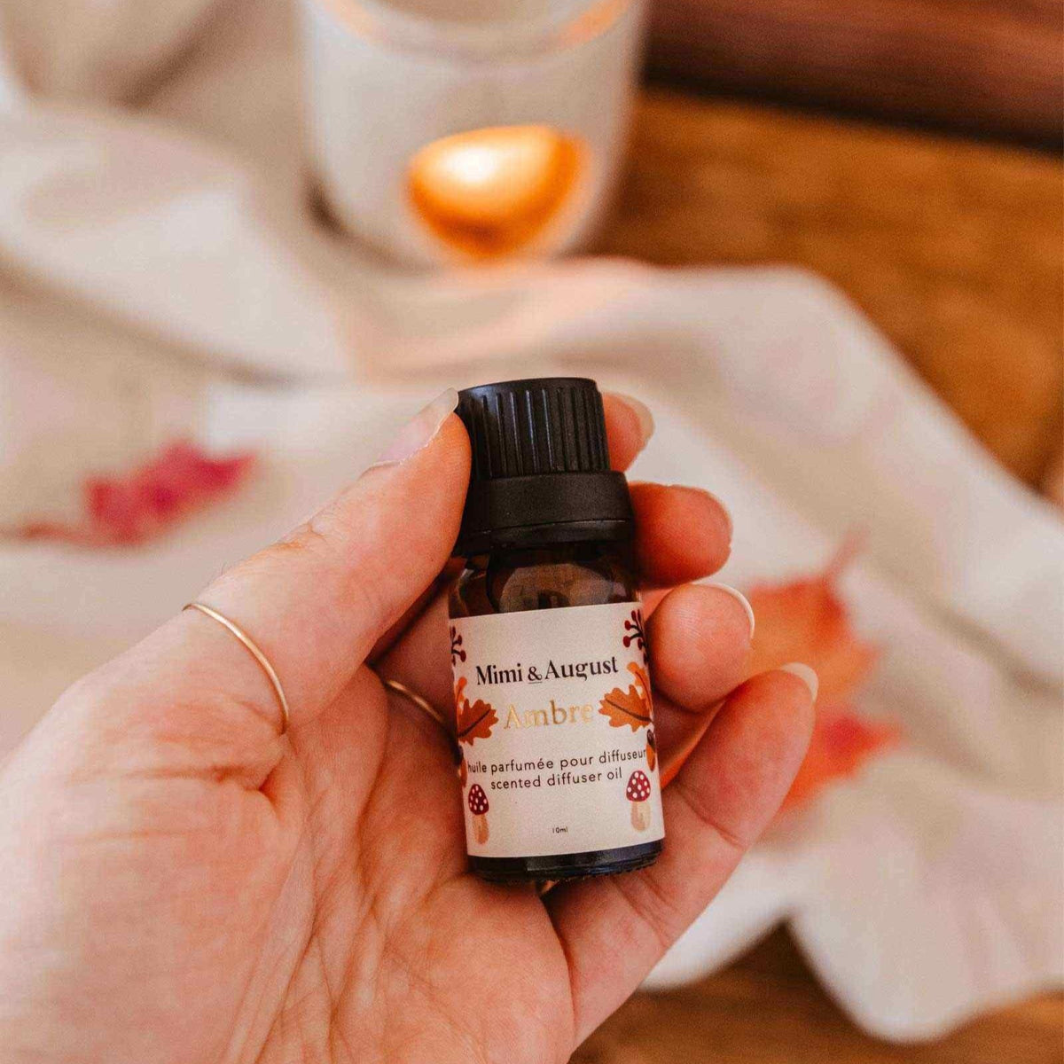Huile pour diffuseur parfumé - Ambre 10ml