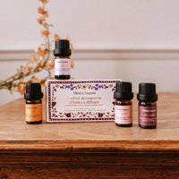 Coffret découverte d'huiles à diffuser
