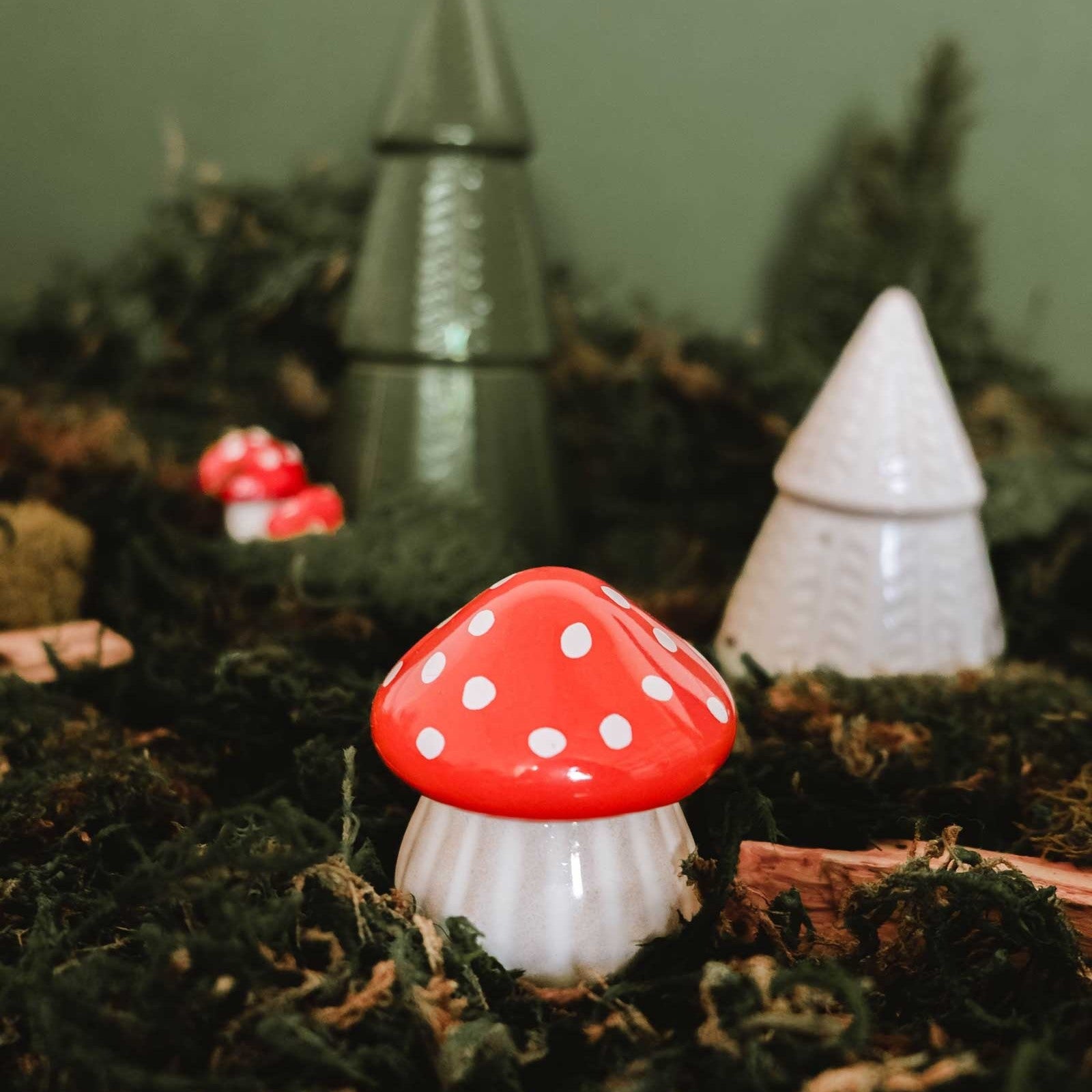 The Little Mushroom Candle
