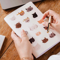Le carnet « Purrfect » 8,25 x 5,5 po