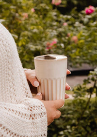 Tasse à Emporter Cannelée