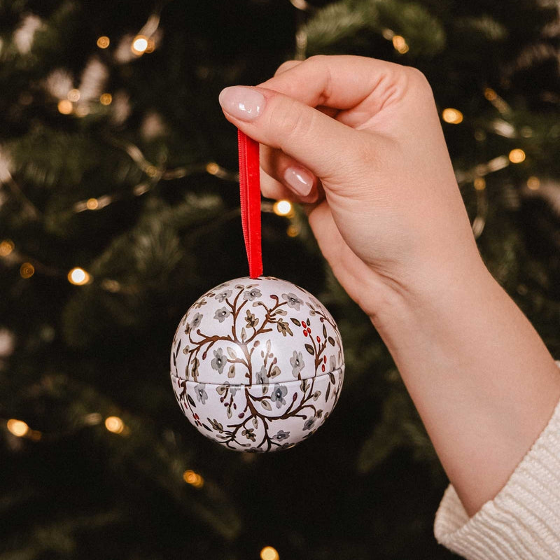 Winter Flower - Christmas Ornament Candle