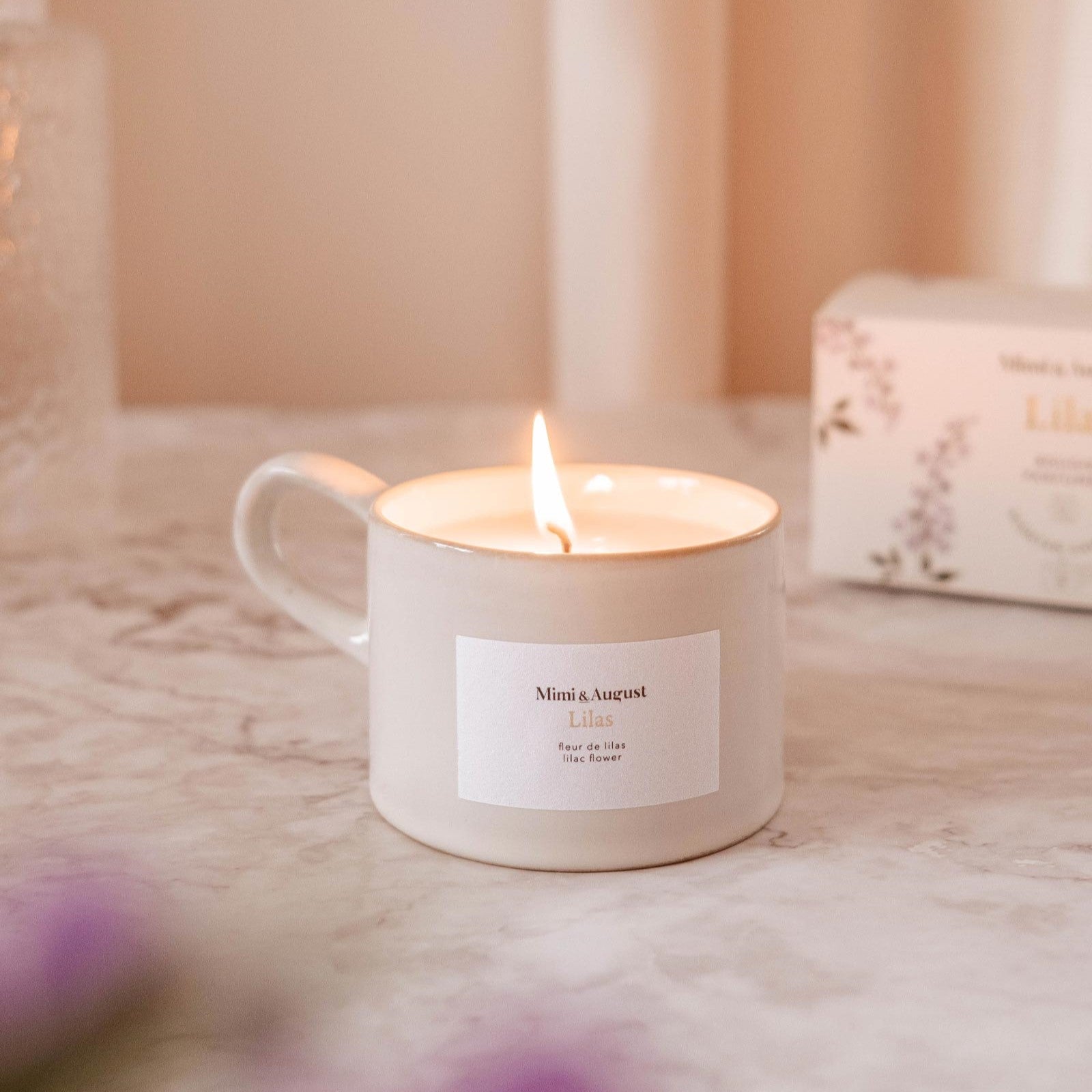 Reusable Candle - Lilac 5.5oz