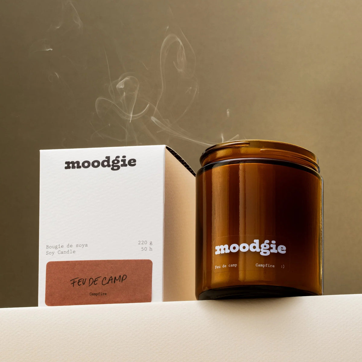 Bougie de soja Feu de camp