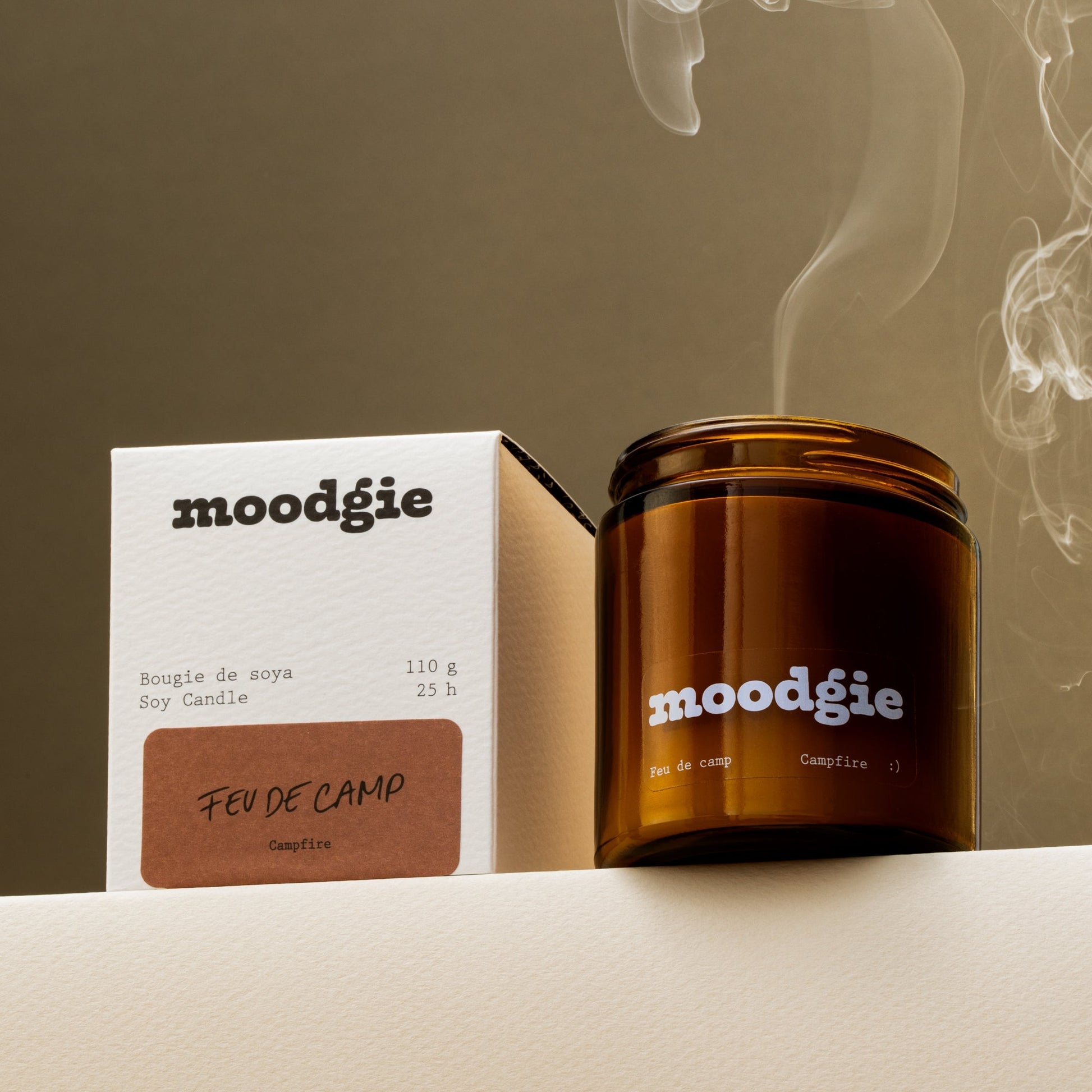 Bougie de soja Feu de camp - 110 g