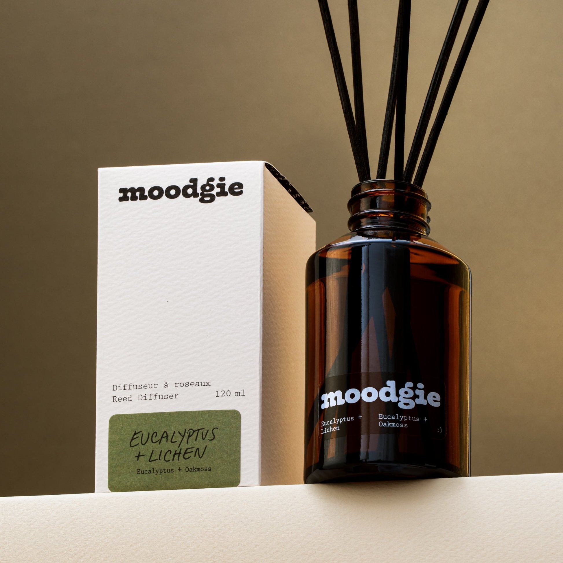 Diffuseur de Parfum Eucalyptus + Mousse de Chêne - 120ml