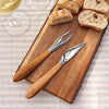 Ensemble à fromage Curvo - Couteau et fourchette à fromage