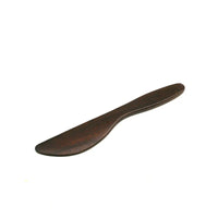 Tartineur en bois d'acacia foncé 15 cm