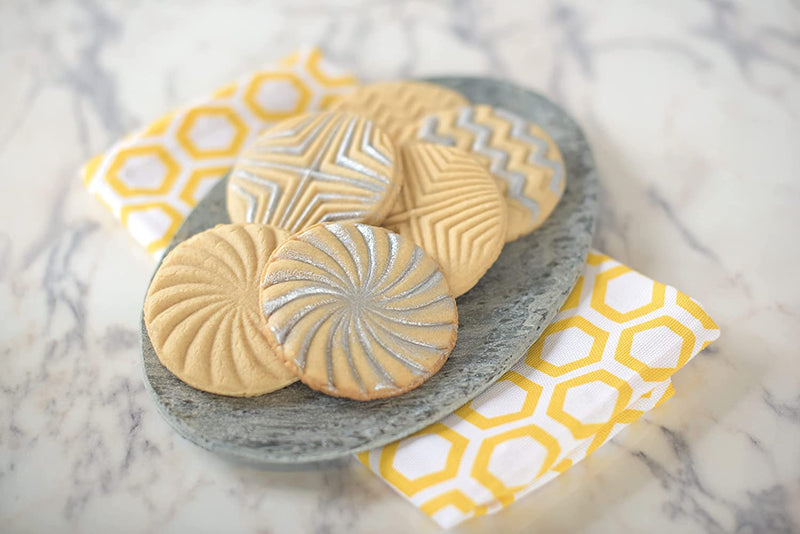 Geo Patterns Cookie Stamps, set of 3