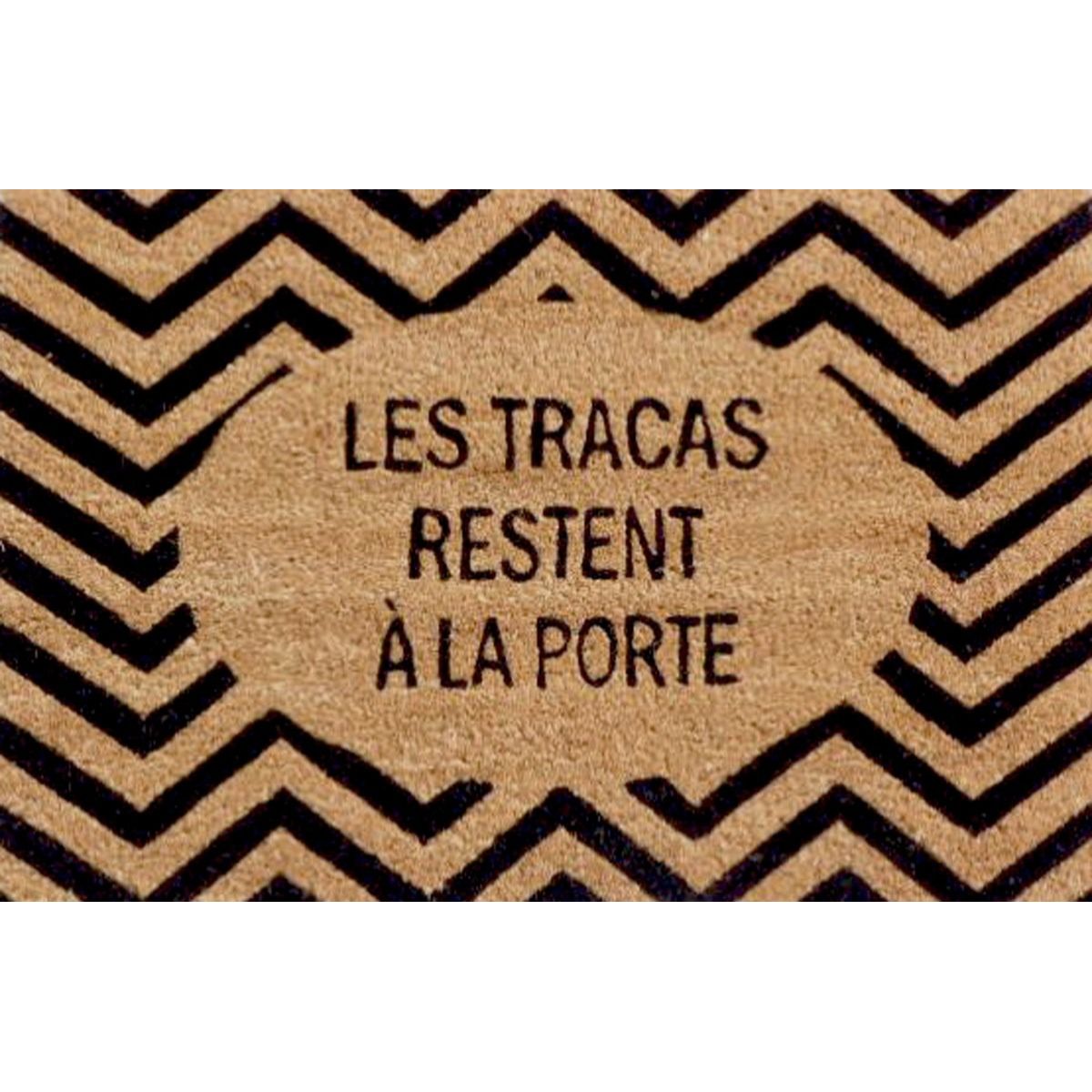Doormat Les Tracas Restent à la Porte