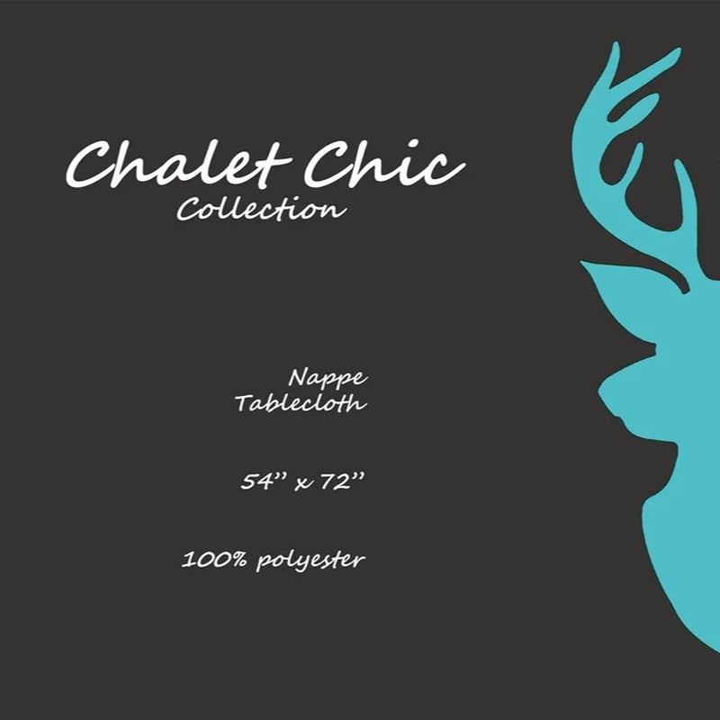 Chalet Chic Tablecloth - Green 54x72"