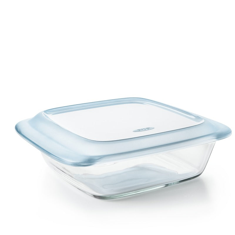 Plat de cuisson en verre avec couvercle - 2,0 pintes
