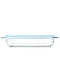 Récipient de cuisson en verre avec couvercle - 3,0 Qt