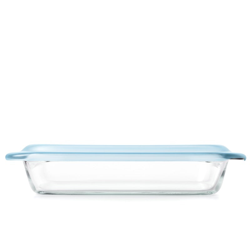 Récipient de cuisson en verre avec couvercle - 3,0 Qt