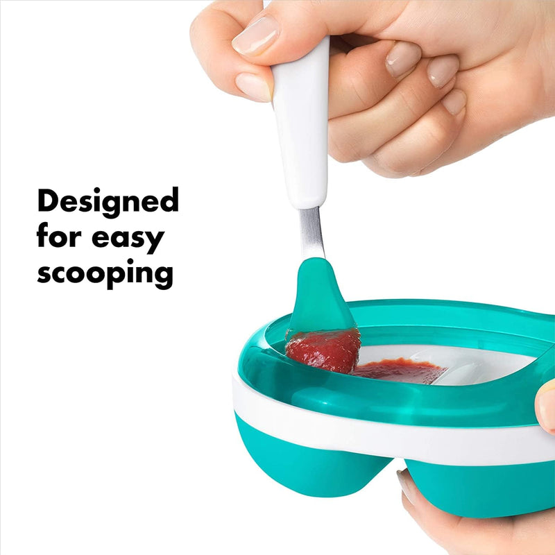 Ensemble de cuillères pour bébé en silicone souple