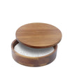Acacia Wood Cocktail Rimmer with Airtight Lid