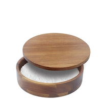 Acacia Wood Cocktail Rimmer with Airtight Lid