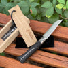 N°08 Ebony Ellipse Folding Knife