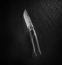 N°08 Ebony Ellipse Folding Knife