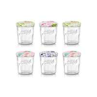 Bocal en verre Le Parfait avec couvercle décoratif en métal 234ml