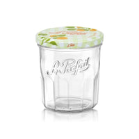 Bocal en verre Le Parfait avec couvercle décoratif en métal 234ml