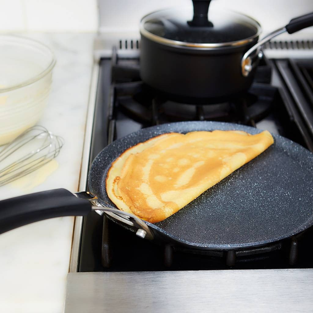 Crêpière antiadhésive en aluminium forgé The Rock 10" / 26 cm