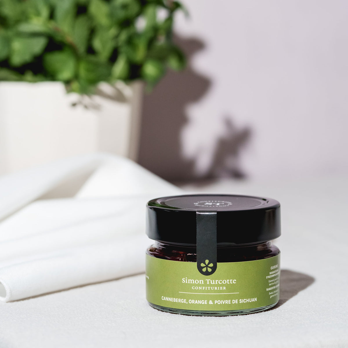 Cranberry, Orange, Sichuan Pepper Compote 125ml – Gifts & Kitchen Accessories gift Montreal Villeray Urban Palate