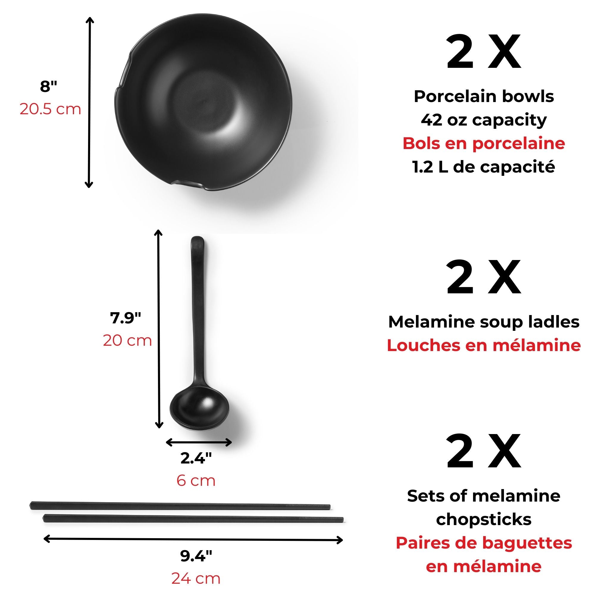 Bistro Gourmet - Ensemble pour Ramen