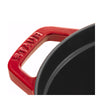 Cherry Red Cast Iron Oval Cocotte - 31cm / 5.5L
