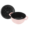 Sorbet Rose Cast Iron Round French Oven - 4.8L