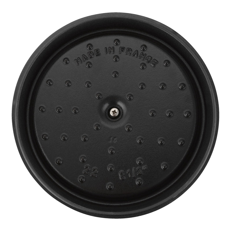 Sorbet Rose Cast Iron Round Cocotte - 22cm / 2.5L