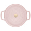 Sorbet Rose Cast Iron Round Cocotte - 22cm / 2.5L