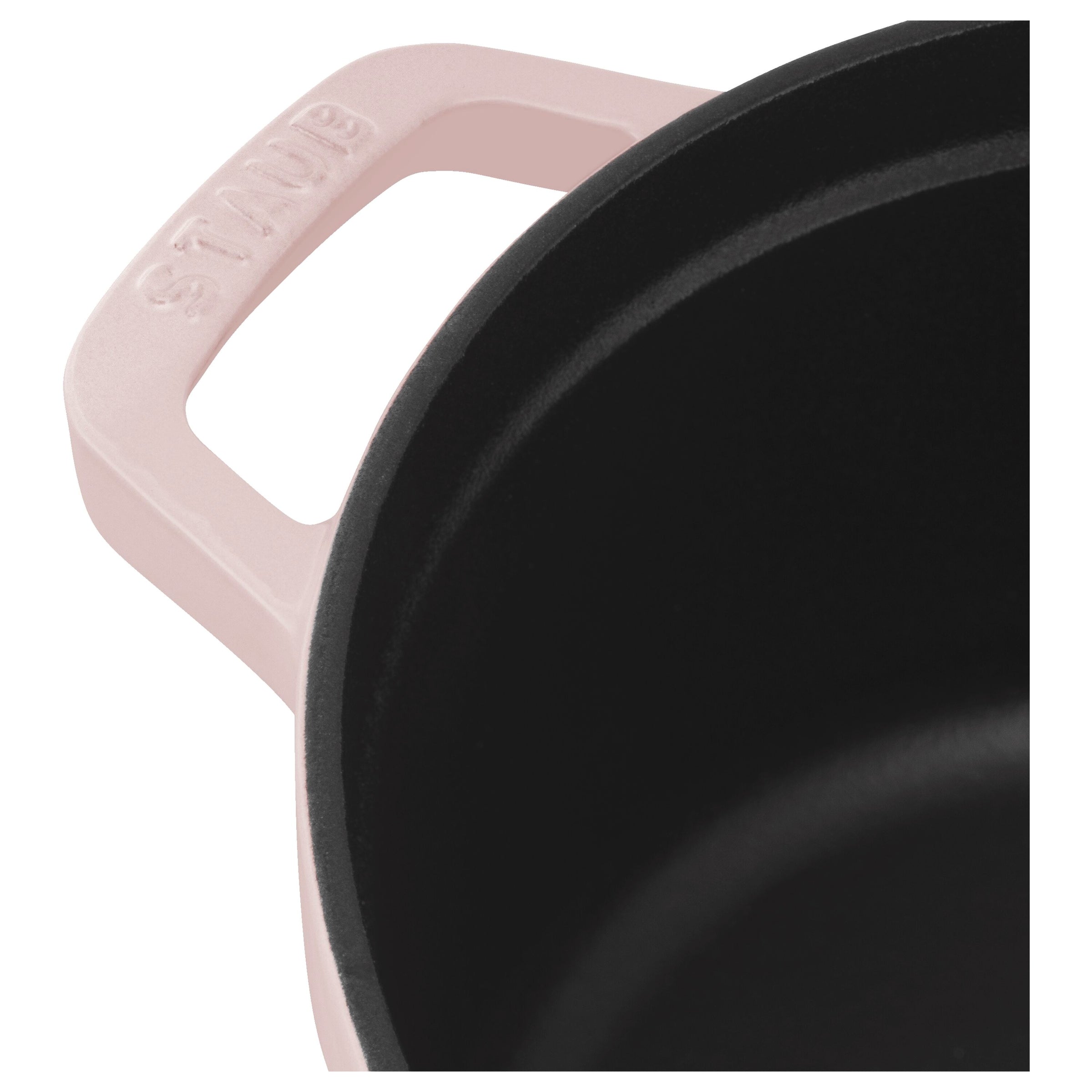 Sorbet Rose Cast Iron Round Cocotte - 22cm / 2.5L