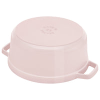 Sorbet Rose Cast Iron Round Cocotte - 22cm / 2.5L