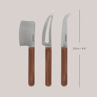 3 Piece Cheese Knife Set