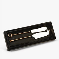 Stainless Steel Cheese Knives, Set of 2, Copper