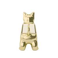 Ali Cat Ring Holder - Brass