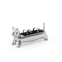 Ali Cat Ring Holder - Chrome
